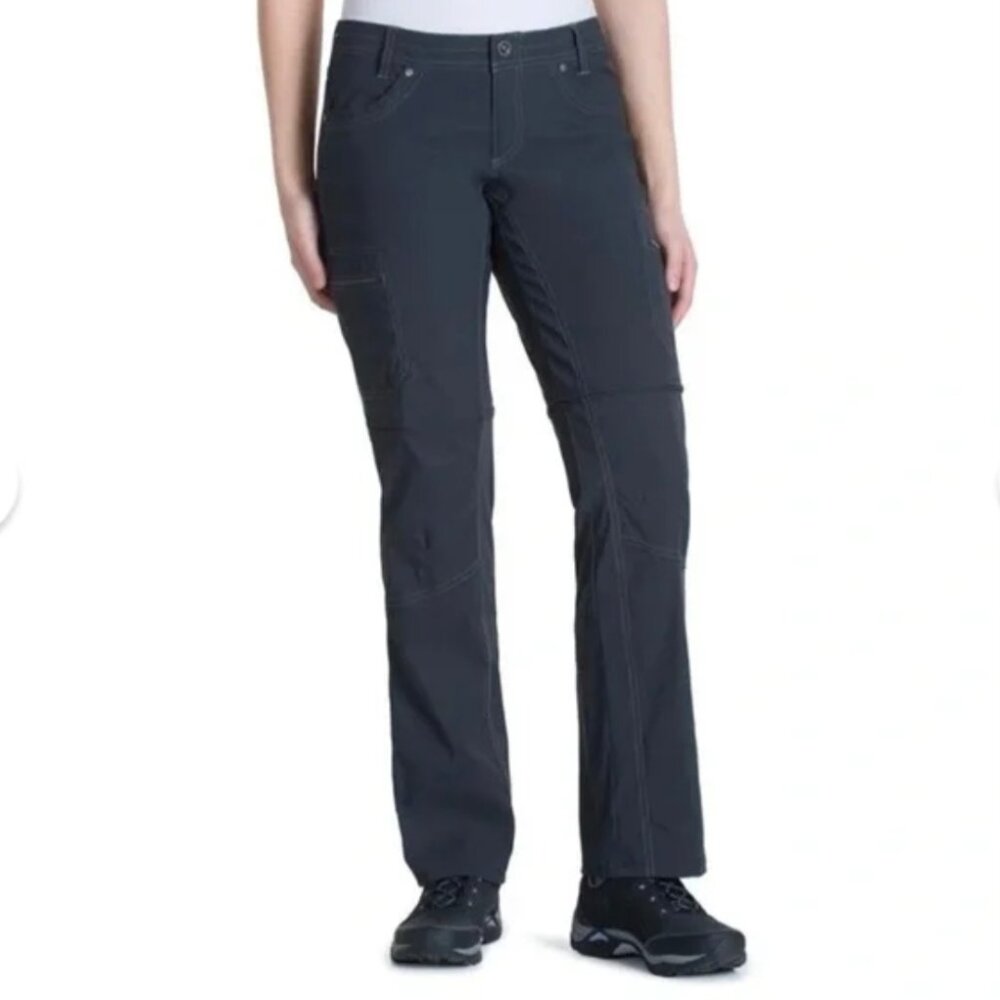 Kuhl Womens Born In The Mountains Convertible Straight Hiking Leg Pants Short 16